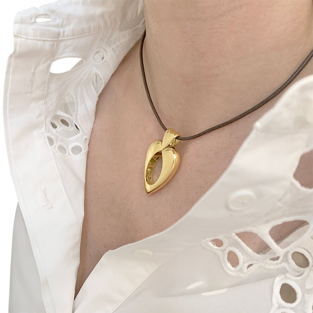 Pendentif Piaget, "Coeur Piaget d'or", or jaune - Castafiore