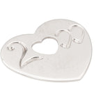 Pendentif POIRAY "Coeur" en or blanc - Castafiore