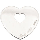 Pendentif POIRAY "Coeur" en or blanc - Castafiore