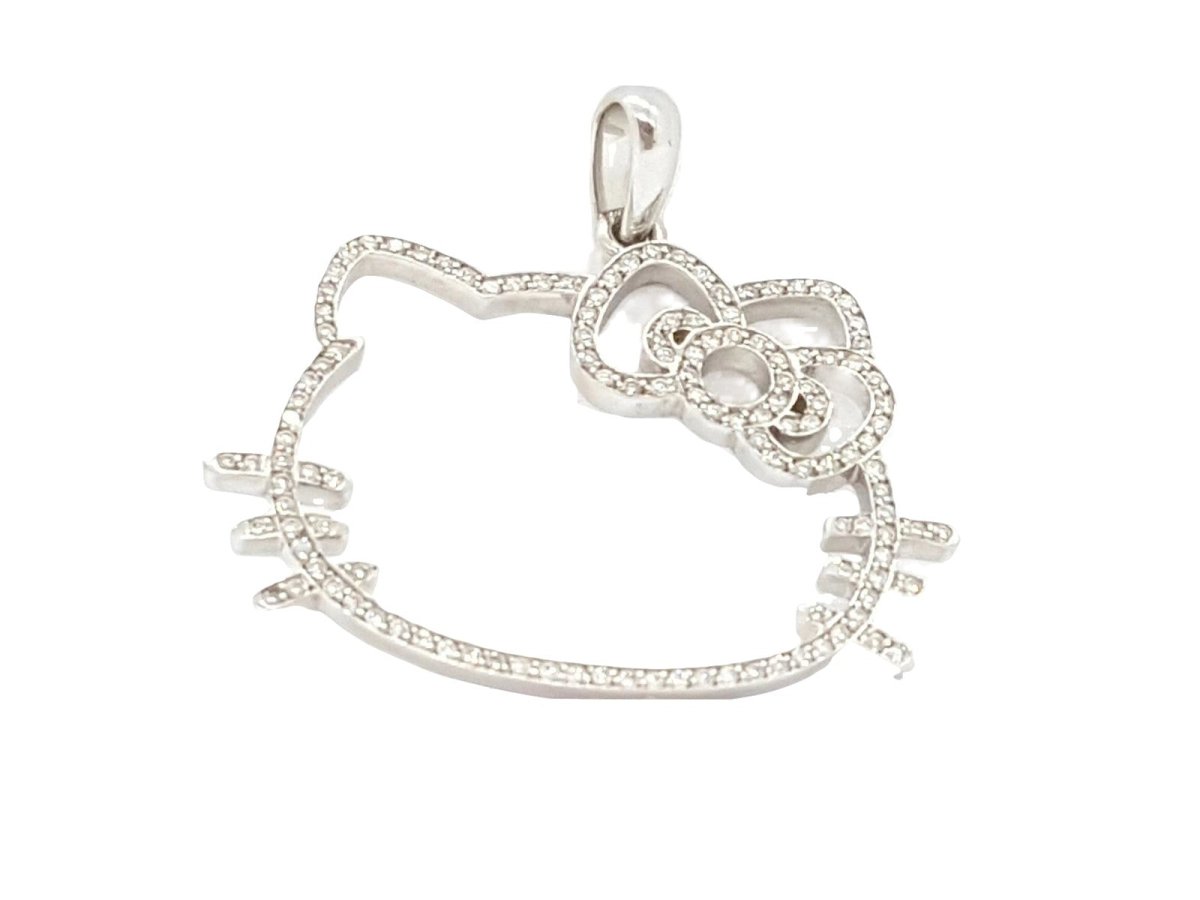 Diamond Hello Kitty Necklace | ALEXANDRIDIS