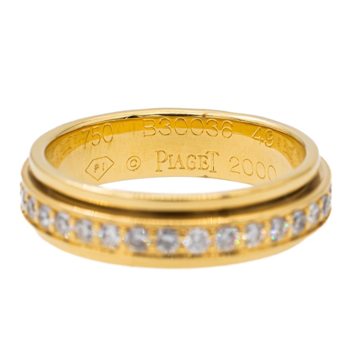 PIAGET “Possession” wedding ring in yellow gold and diamonds