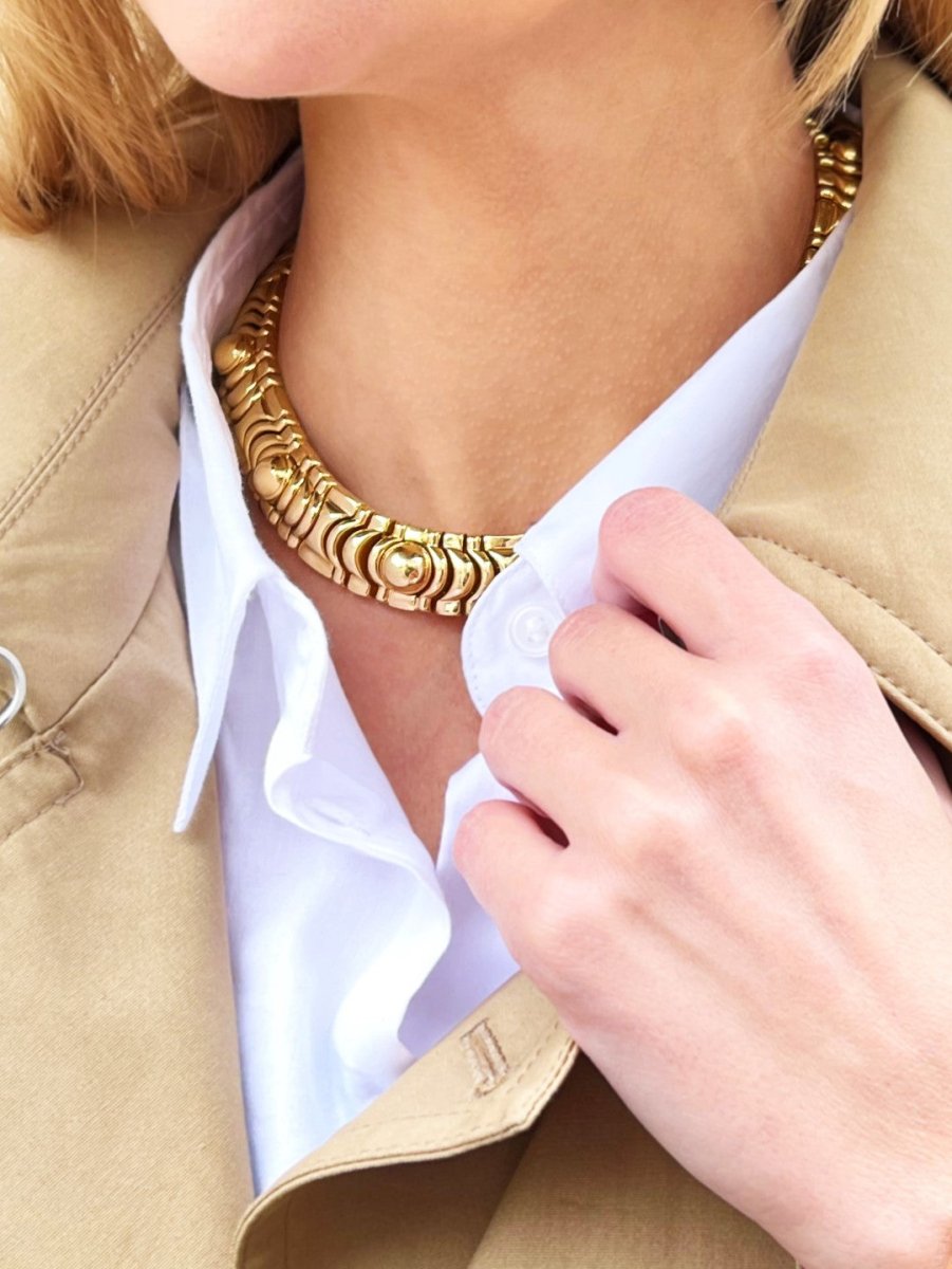 Piaget Collier Ras de cou Tanagra Or jaune - Castafiore