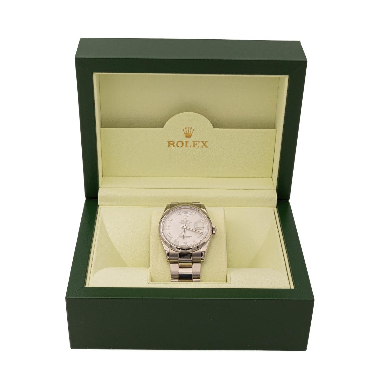 Rolex Montre Day- Date Or blanc - Castafiore