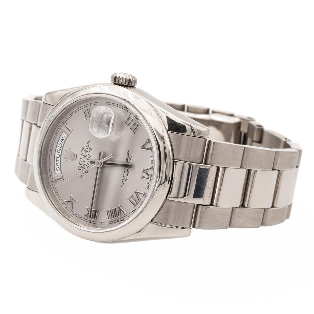 Rolex Montre Day- Date Or blanc - Castafiore