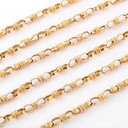 Sautoir en or jaune des années 1970 - Castafiore