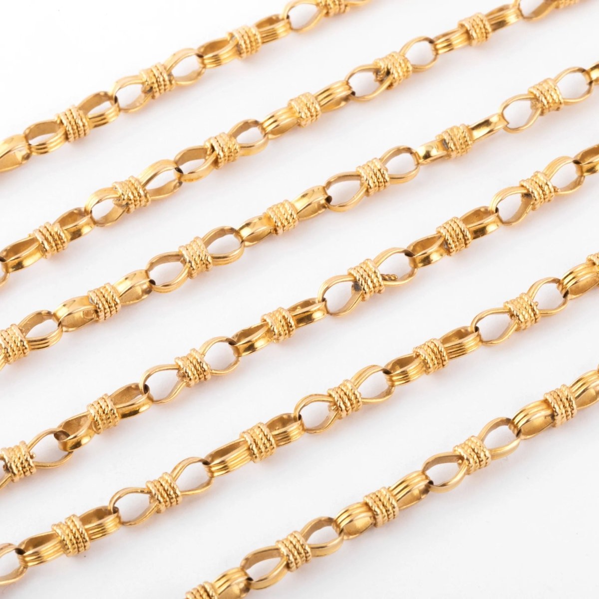 Sautoir en or jaune des années 1970 - Castafiore