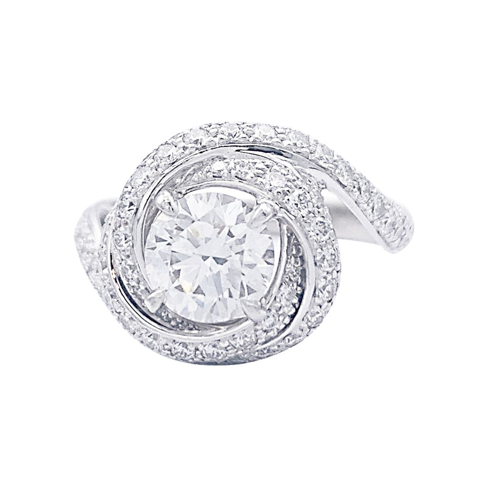 Solitaire With Ribbon Cartier Solitaire,
