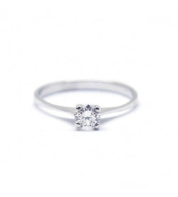 Solitaire - Diamant de 0.30 carat - Castafiore