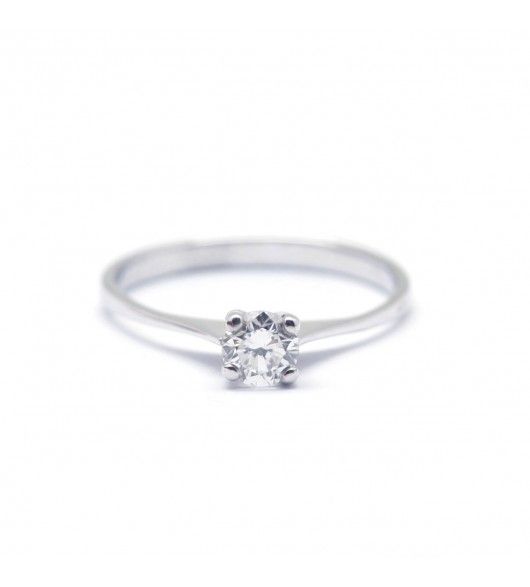 Solitaire - Diamant de 0.30 carat - Castafiore
