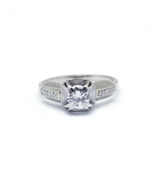 Solitaire - Diamant De 0.48 carat - Castafiore