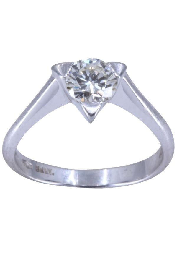Solitaire Diamant en or blanc - Castafiore