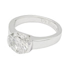 Solitaire en platine, diamant 1,82 carat - Castafiore