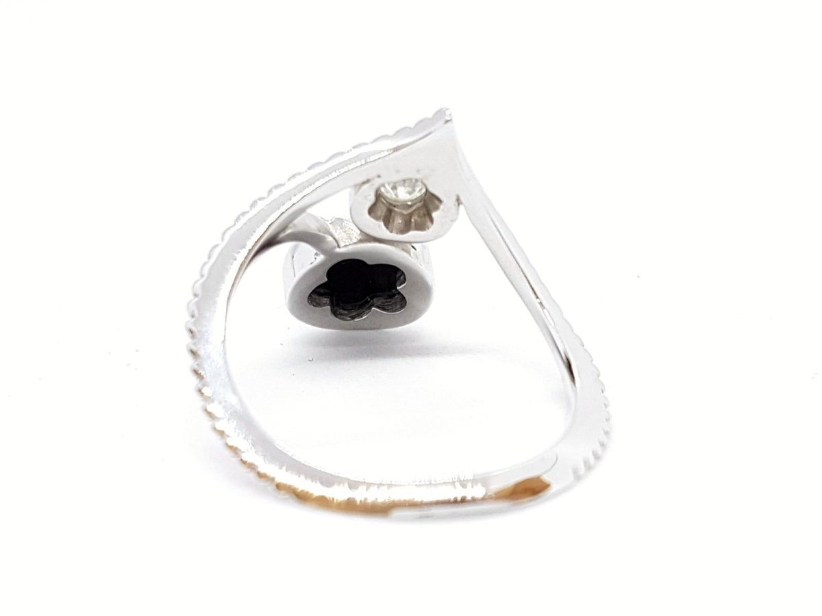 Susie Otero Bague Or blanc Diamant - Castafiore