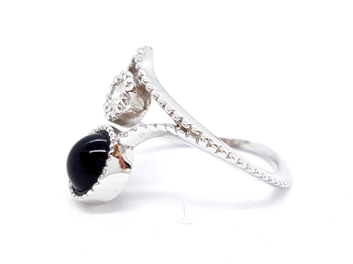 Susie Otero Bague Or blanc Diamant - Castafiore