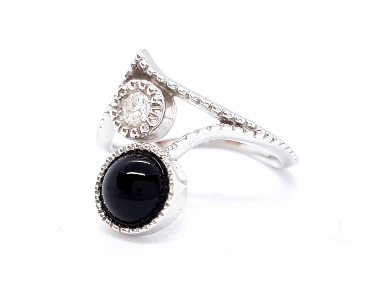 Susie Otero Bague Or blanc Diamant - Castafiore