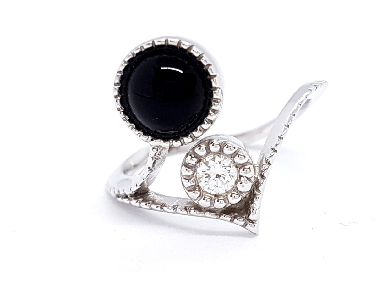 Susie Otero Bague Or blanc Diamant - Castafiore
