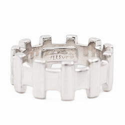 Zolotas Bague Alliance Or blanc - Castafiore